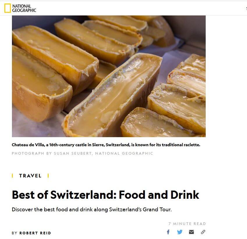 National Geographic - Best of Switzerland: Food and Drink