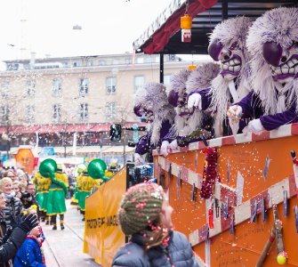 Waggis at the Basel Carnival