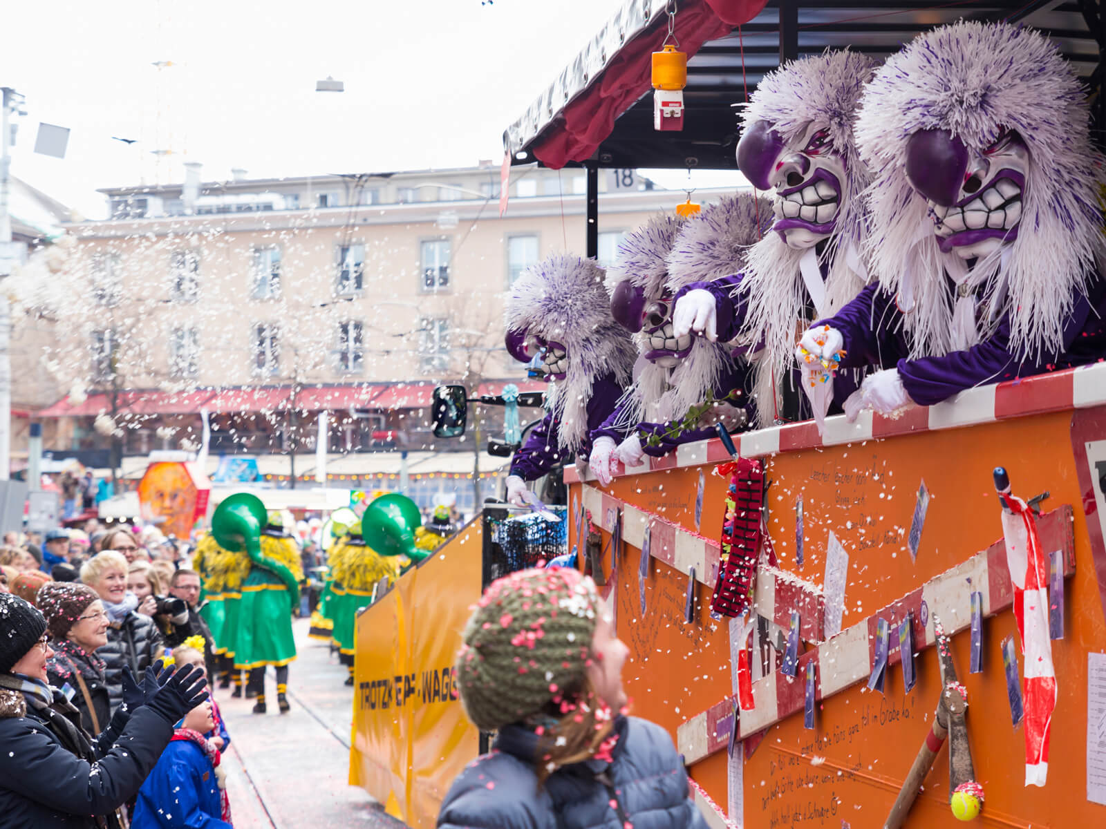 Waggis at the Basel Carnival