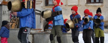 Chalandamarz in Guarda, Switzerland