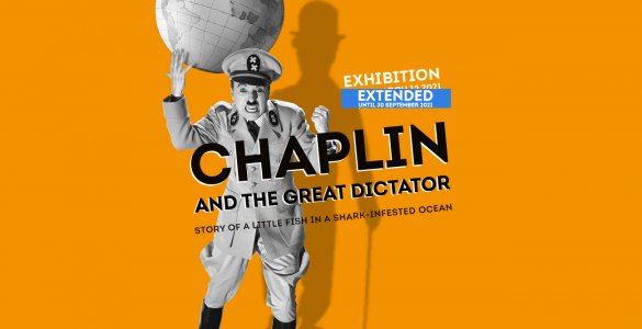 Chaplins World - The Great Dictator Special Exhibit Poster