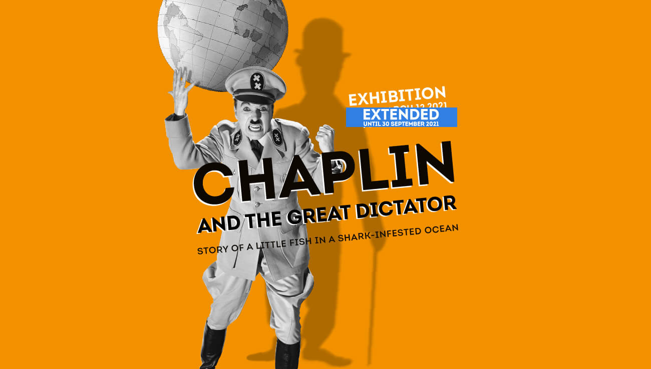Chaplins World - The Great Dictator Special Exhibit Poster