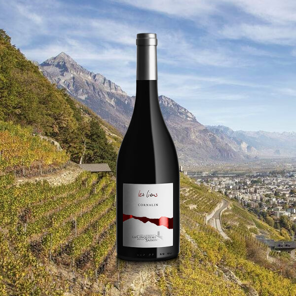 Red wine from Valais