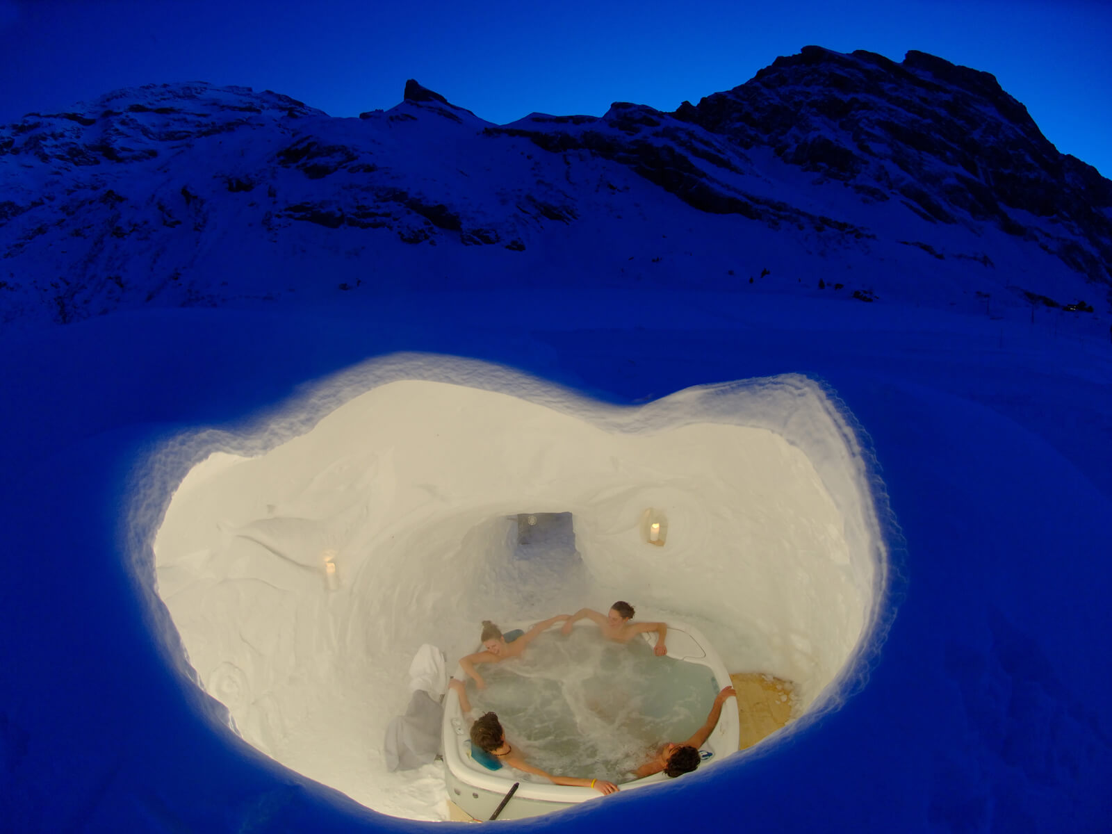 The Igloo Village Hotel in Zermatt