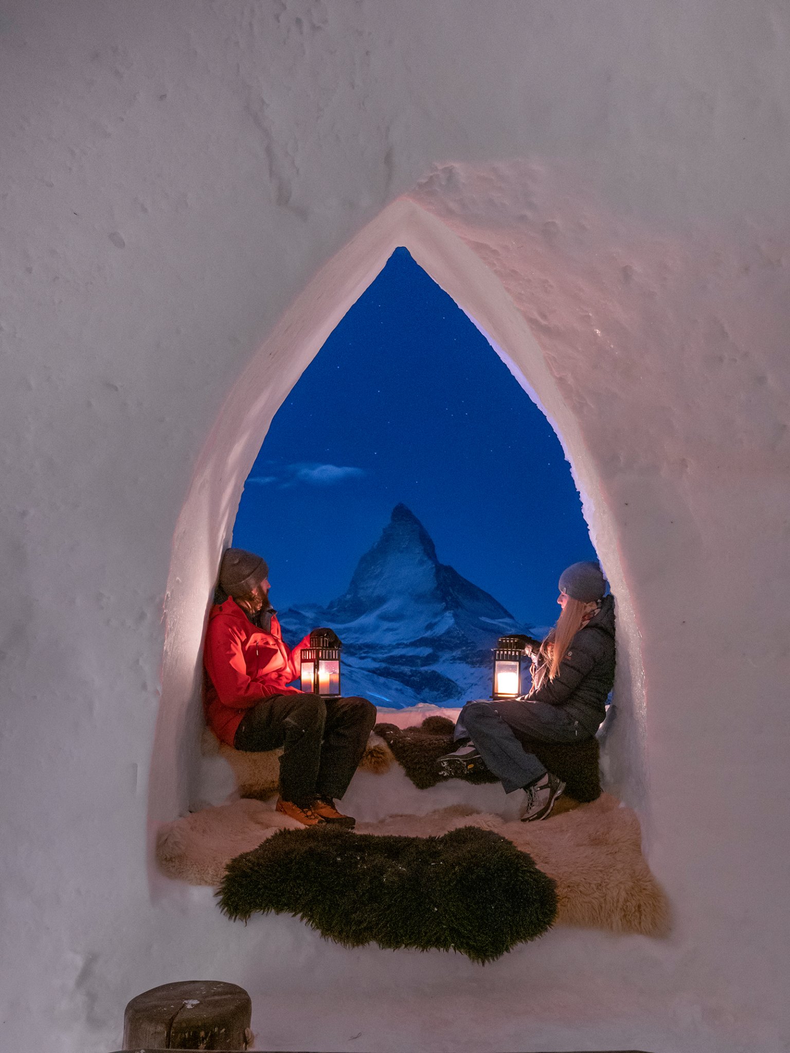 What it's like inside the Igloo Village Hotel in Zermatt