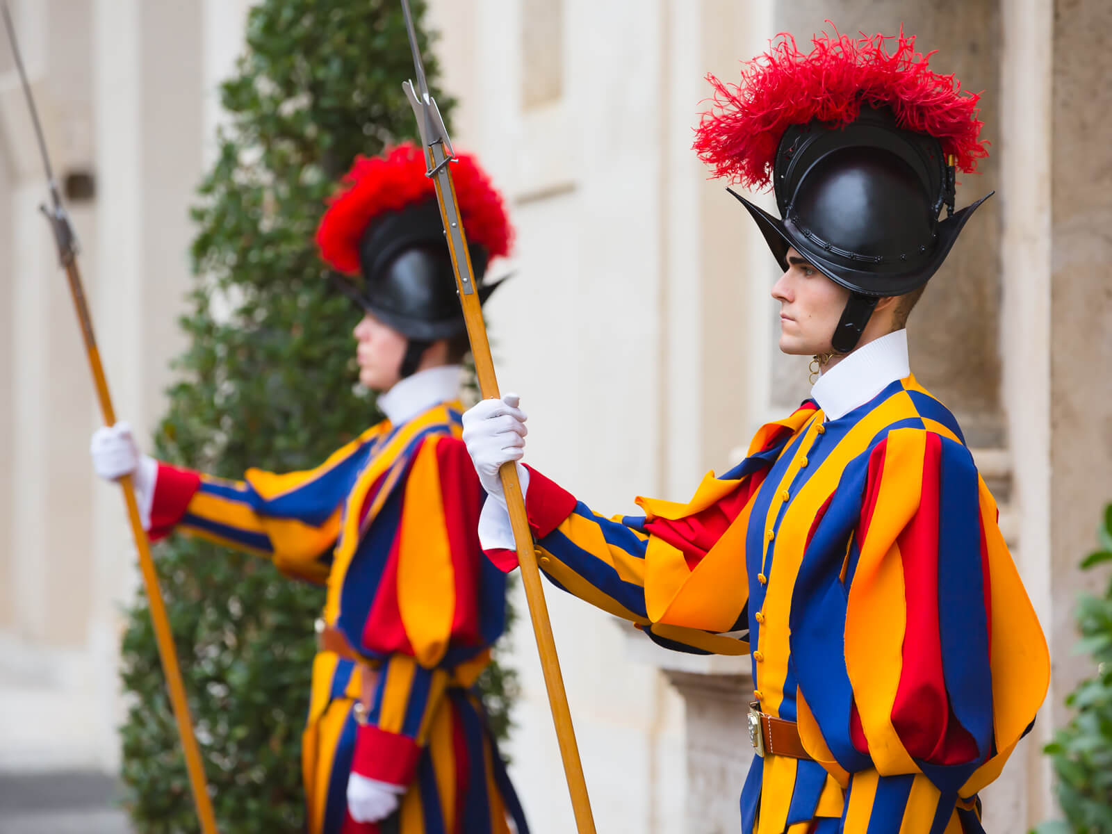 Papal Swiss Guard Uniforms