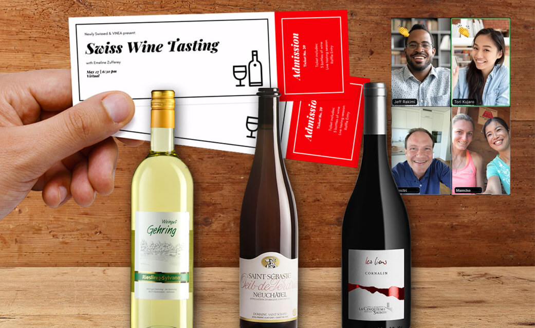 Virtual Swiss Wine Tasting VINEA - May 2021