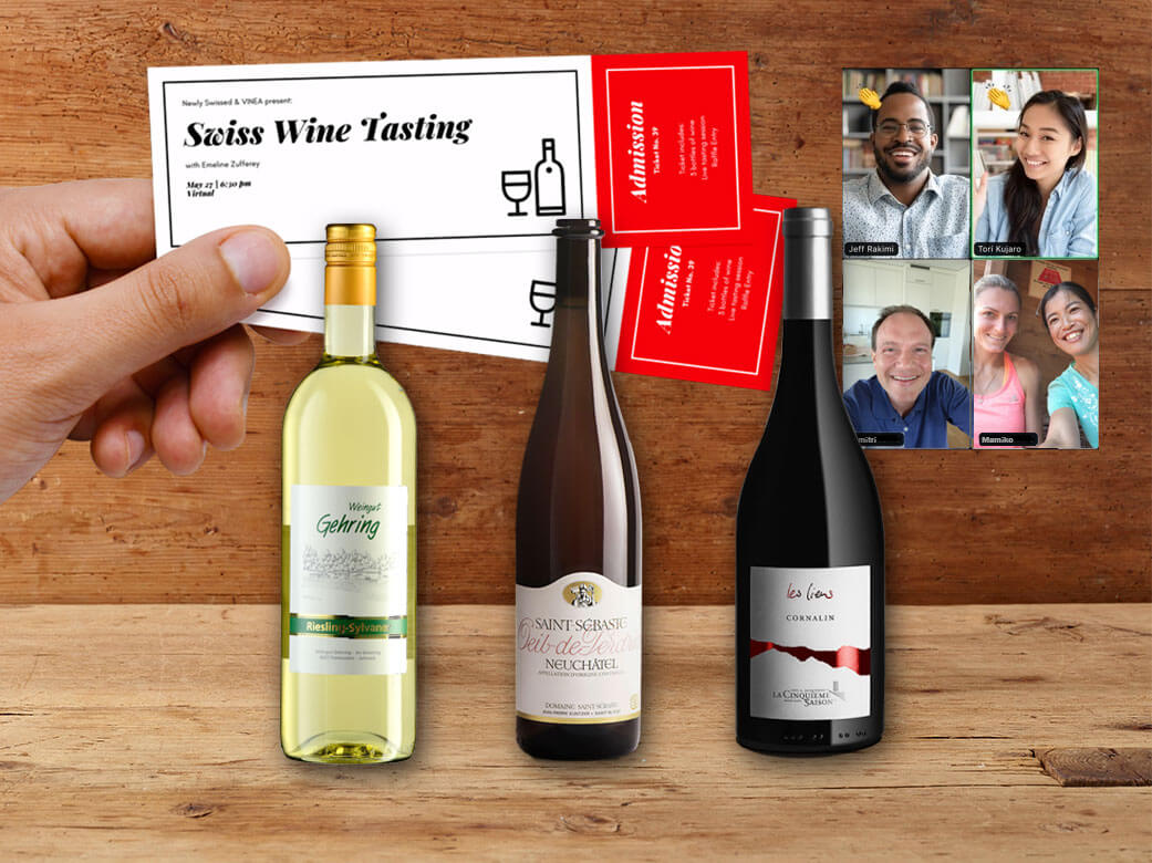 Virtual Swiss Wine Tasting VINEA - May 2021