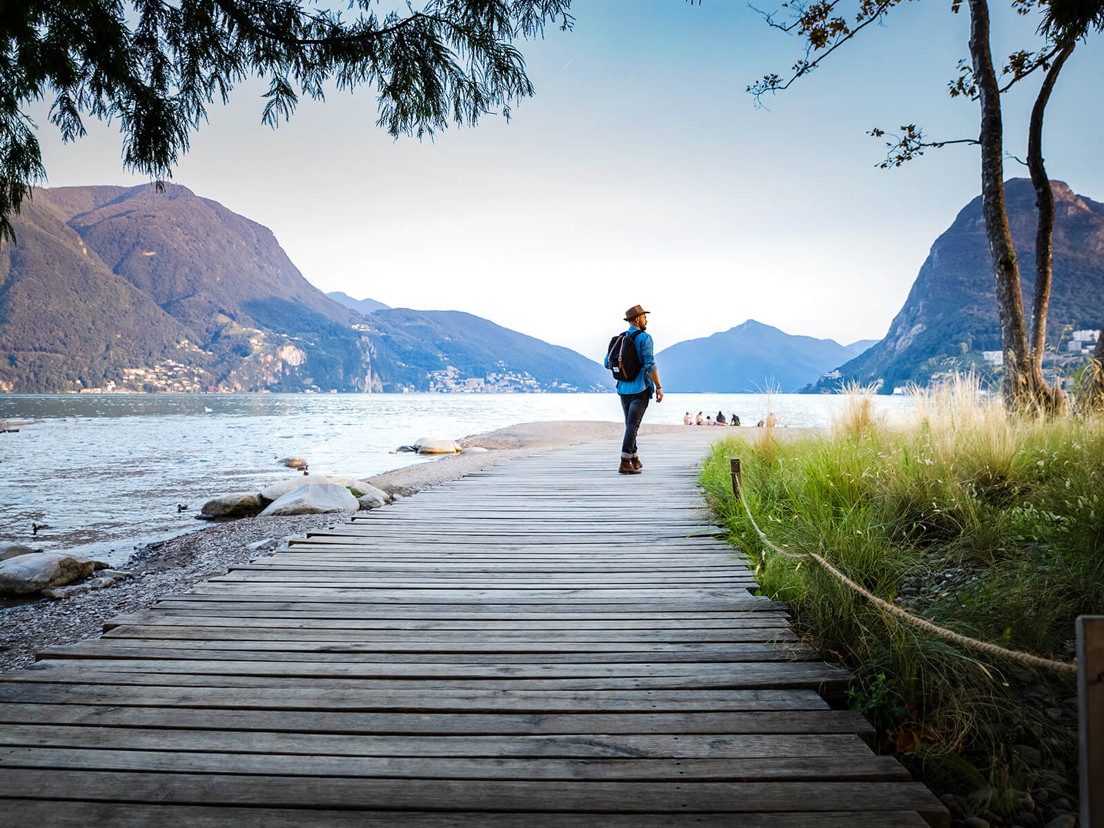 Lugano - Foce del Cassarate (Copyright Loreta Daulte/Ticino Turismo)