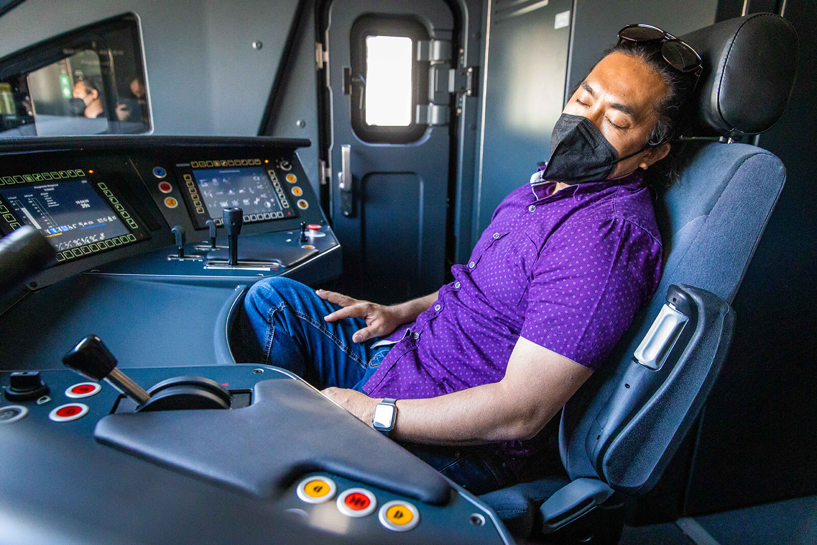 Treno Gottardo Train Cockpit - Rex Moribe