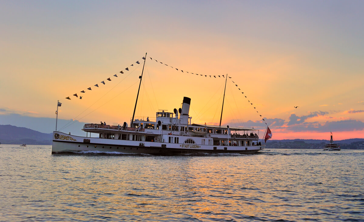 Wine and Dine Cruise on Lake Lucerne