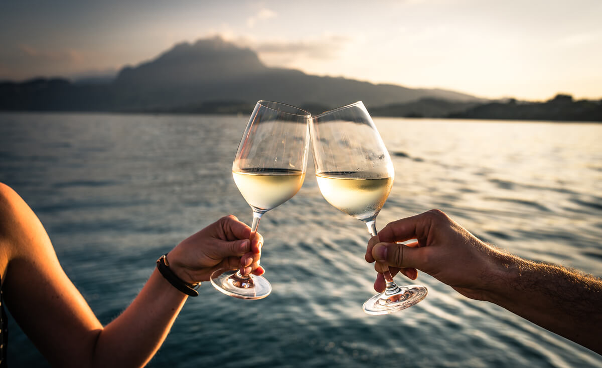 Wine and Dine Cruise on Lake Lucerne