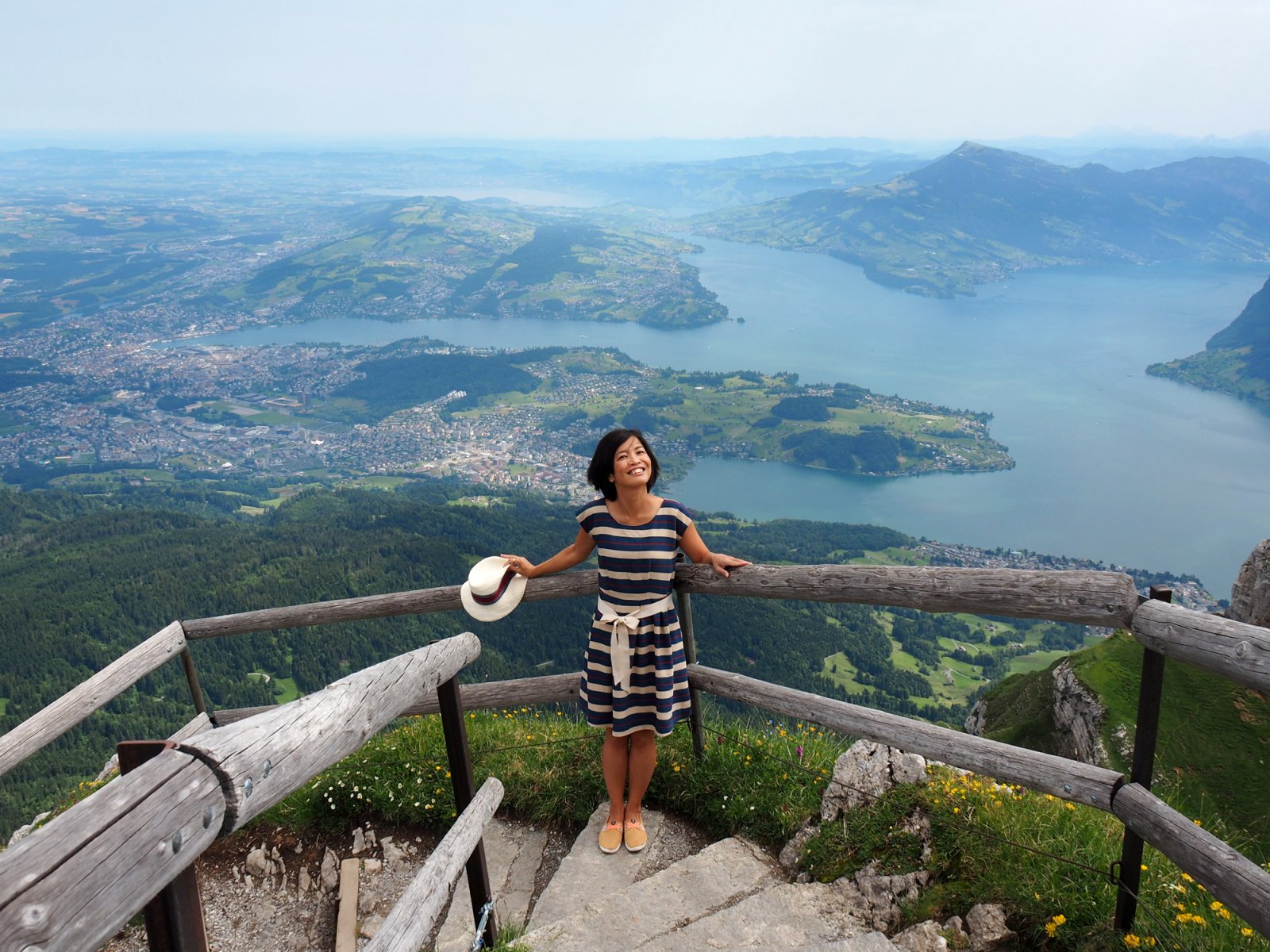Pilatus Kulm View of Lake Lucerne