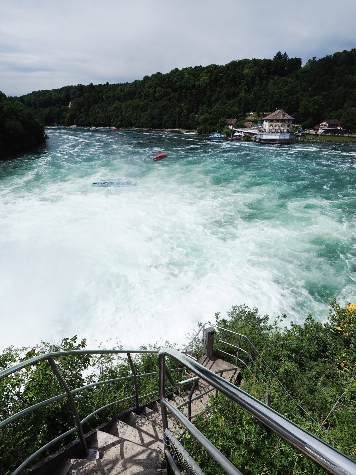 Rhine Falls in Neuhausen, Switzerland
