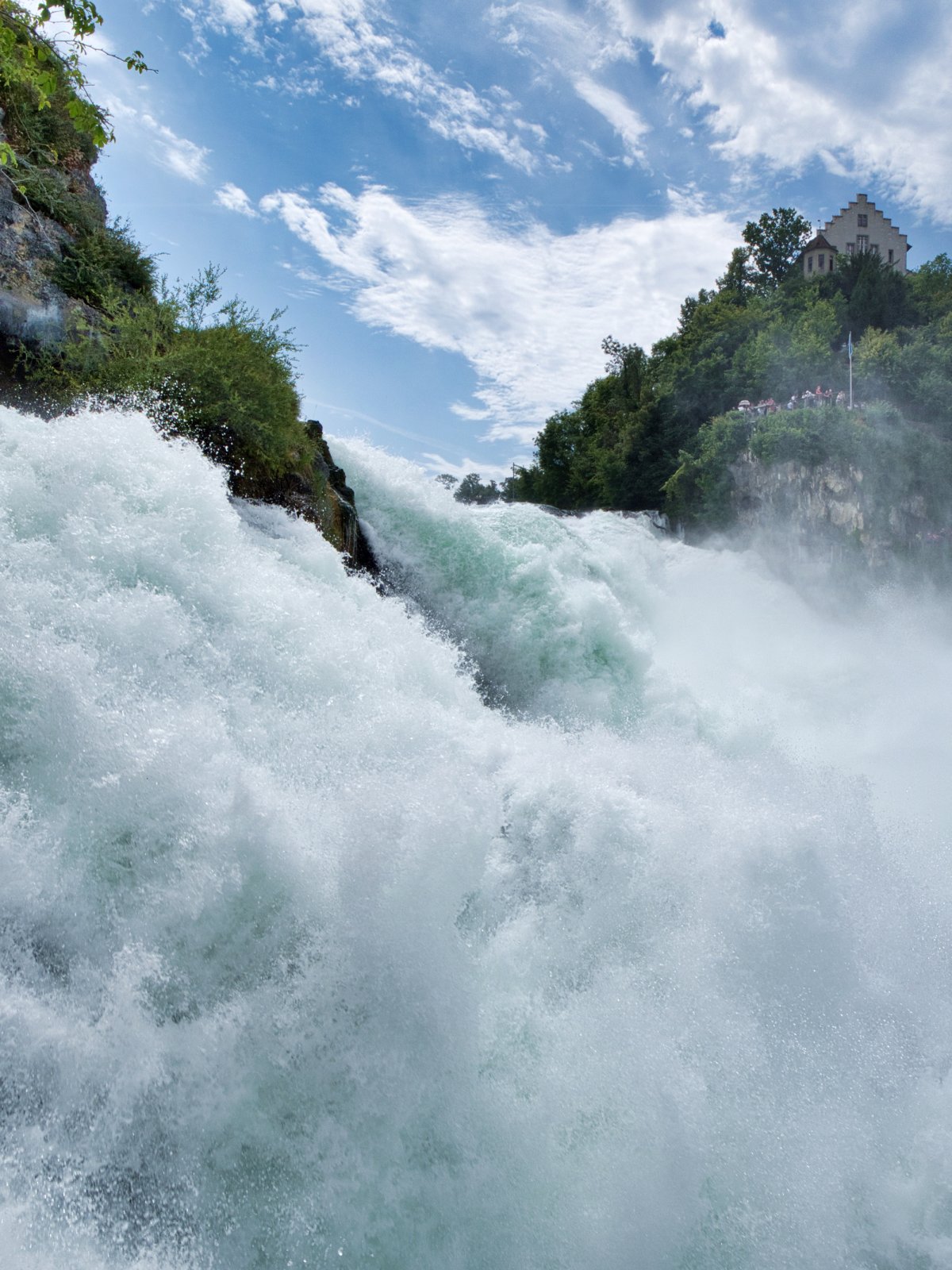 Rhine Falls in Neuhausen, Switzerland