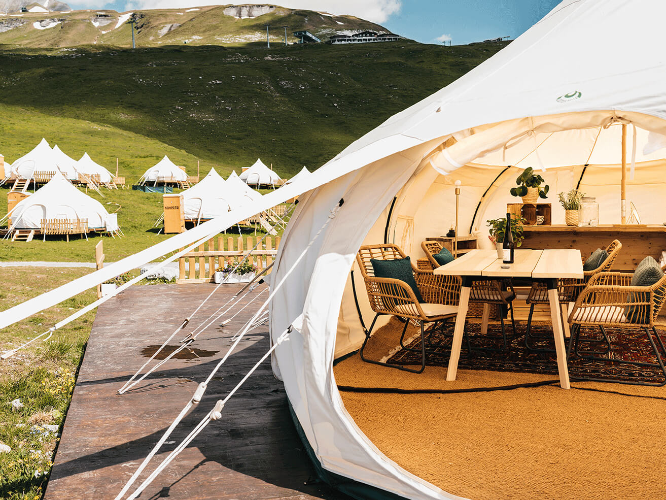 TCS Pop-up Glamping Laax