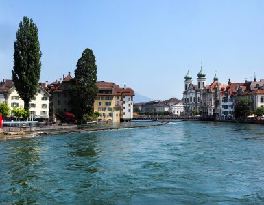 Lucerne Weekend Trip - River Reuss in Lucerne (Summer 2021)