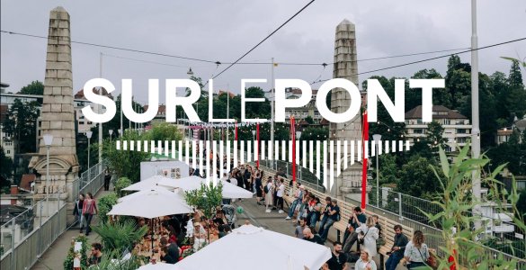 Sur le Pont Bern Pop-Up Festival on Kornhausbrücke