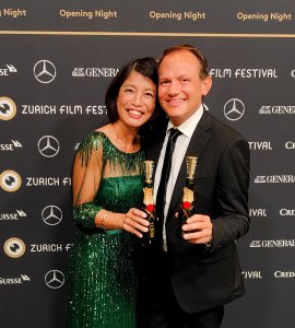 Dimitri and Mamiko at Zurich Film Festival 2021