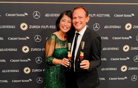 Dimitri and Mamiko at Zurich Film Festival 2021