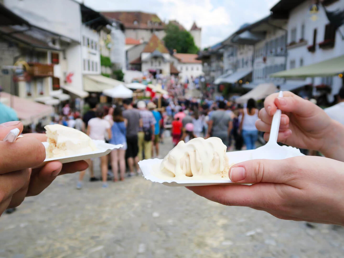 Double Cream Festival in Gruyères