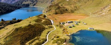 Piora Valley in Ticino, Switzerland