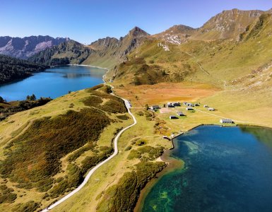 Piora Valley in Ticino, Switzerland