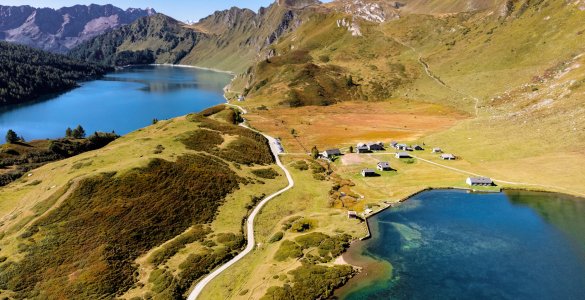 Piora Valley in Ticino, Switzerland