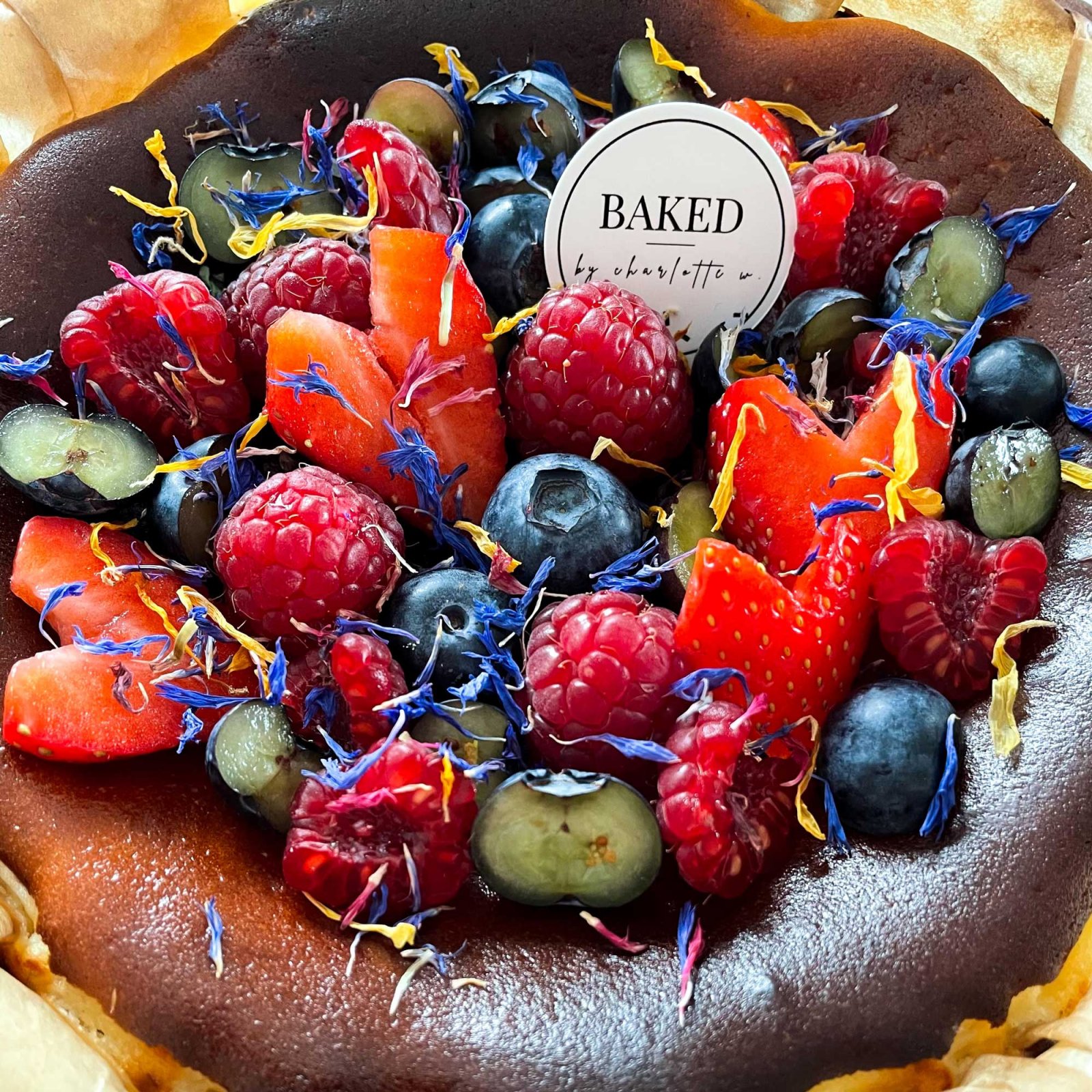 Baked by Charlotte W. Basque Burnt Cheesecake in Zurich