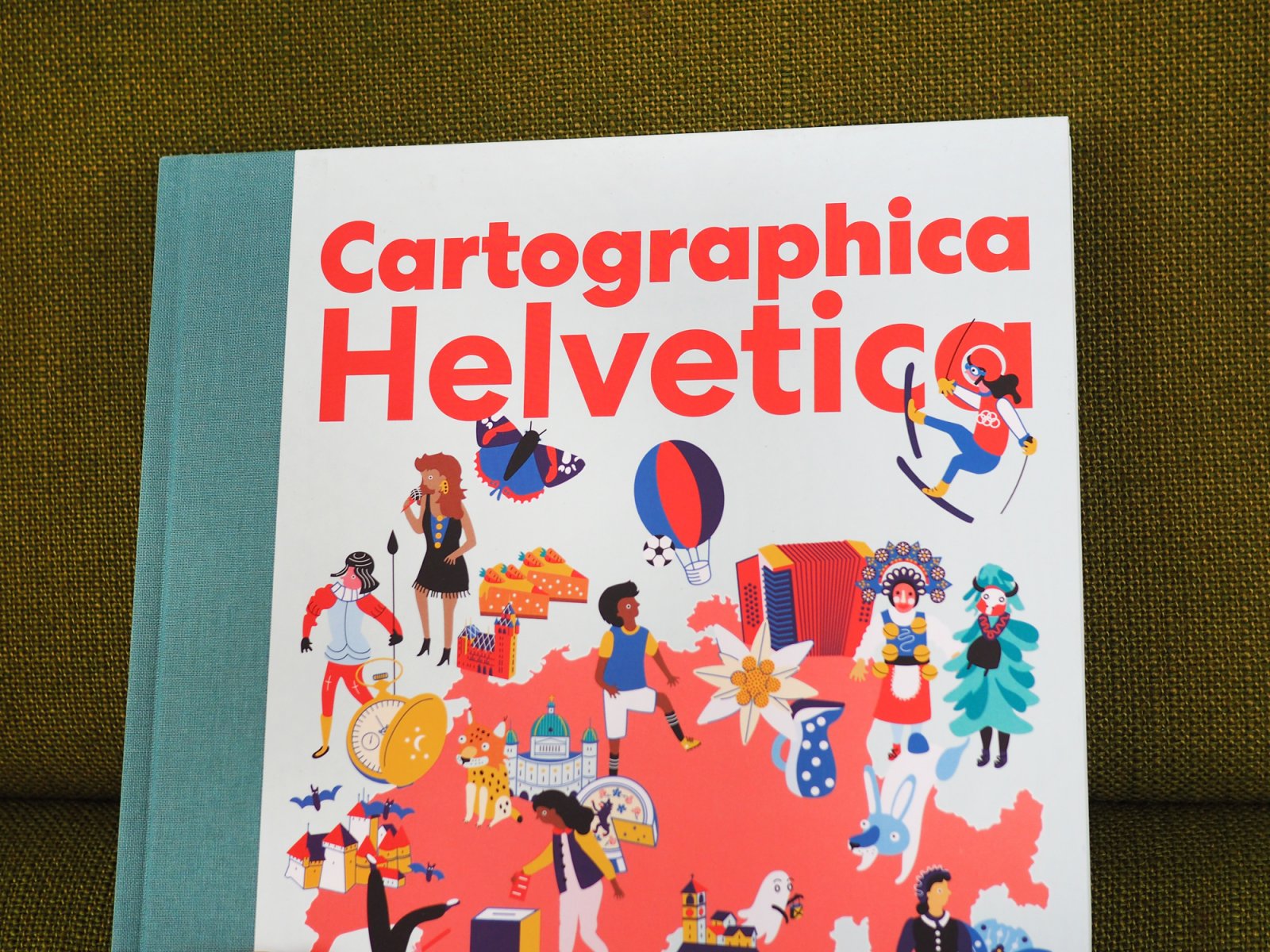 Cartographica Helvetica Explorer Atlas of Switzerland by Diccon Bewes