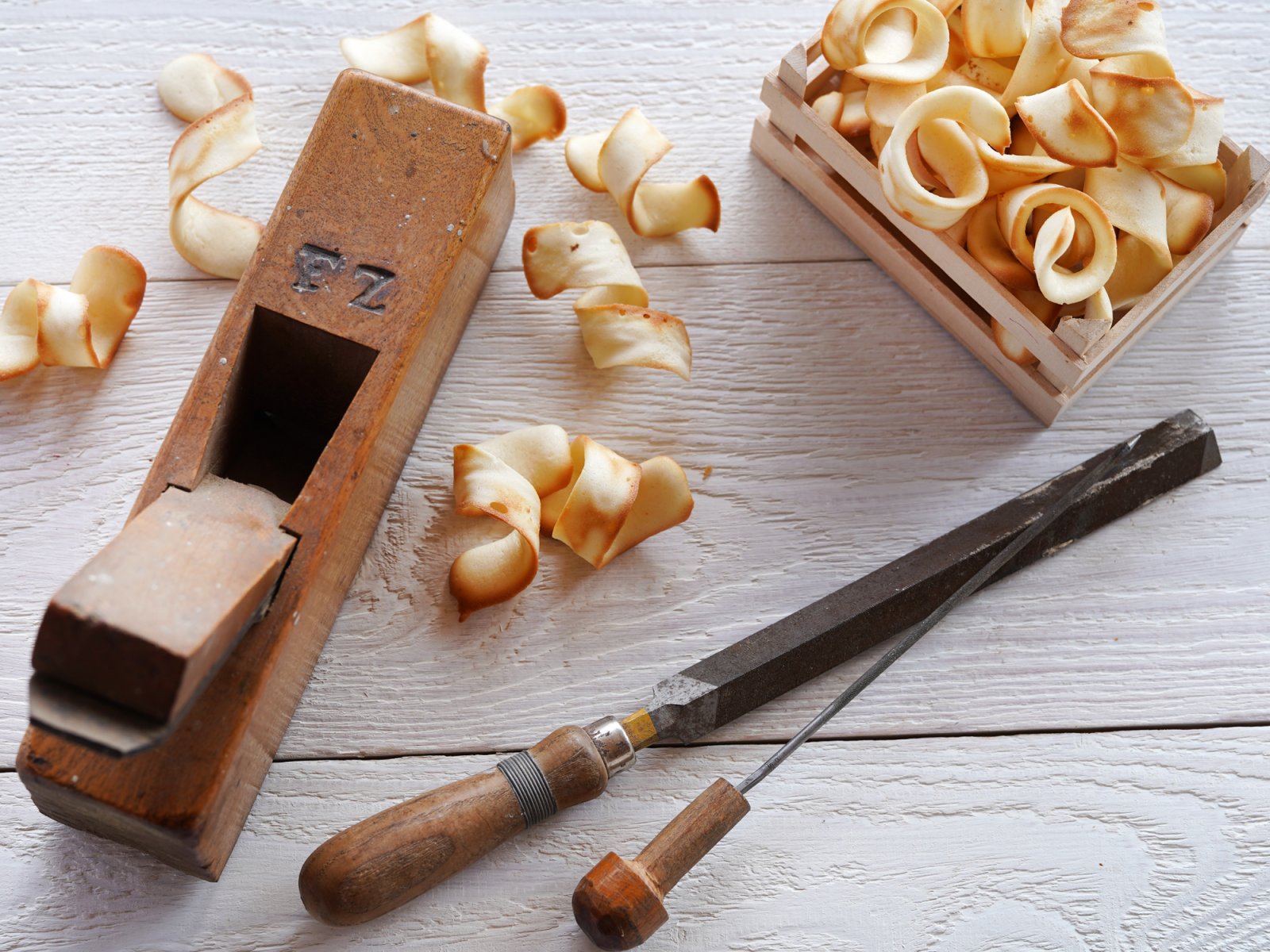 Hobelspäne Swiss Cookie Recipe (Copyright Andie Pilot)