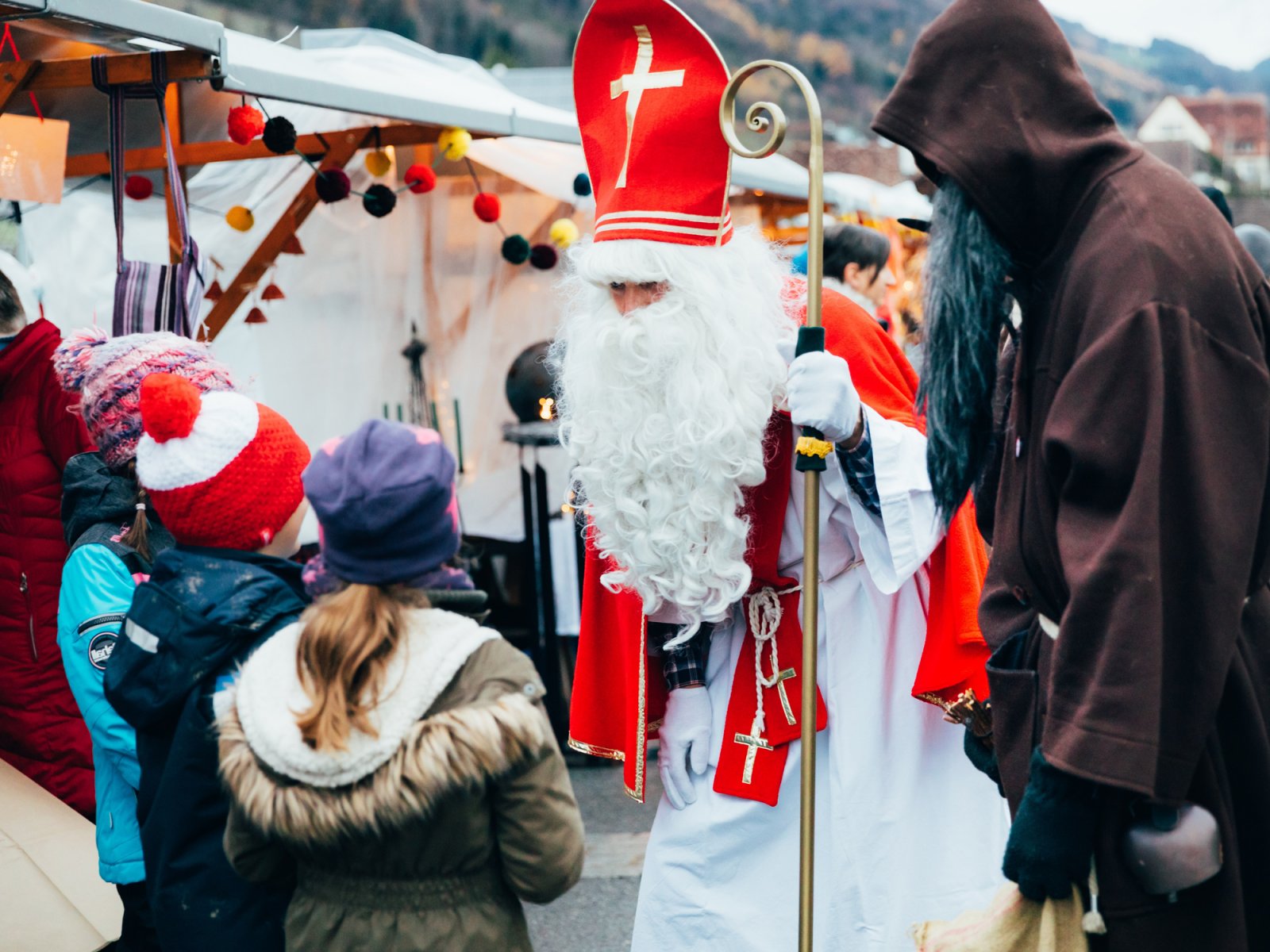 Samichlaus Swiss Santa Claus and Schmutzli