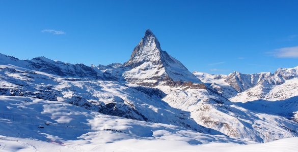 Gornergrat Skiing with Matterhorn Views