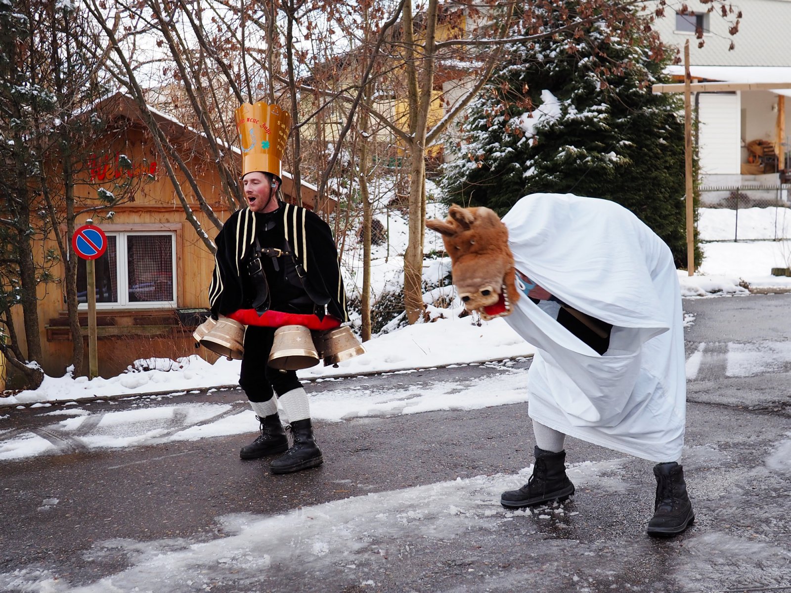 Schnappesel in Wald is the weirdest New Year's tradition in Switzerland