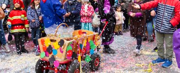 Carnival Parades in Switzerland - Children's Parade at the Basel Carnival