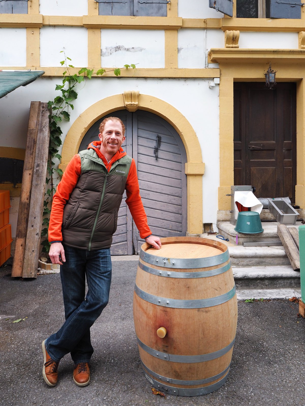 André Leuenberger of Domaine Les Vins du Pontet in Concise