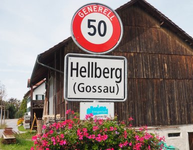 Hellberg Switzerland Ortstafel