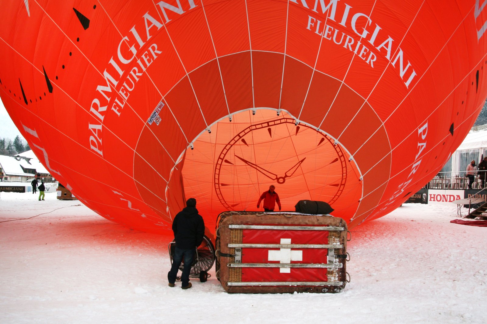 Hot Air Balloon Festival in Châteaux-d'Oex