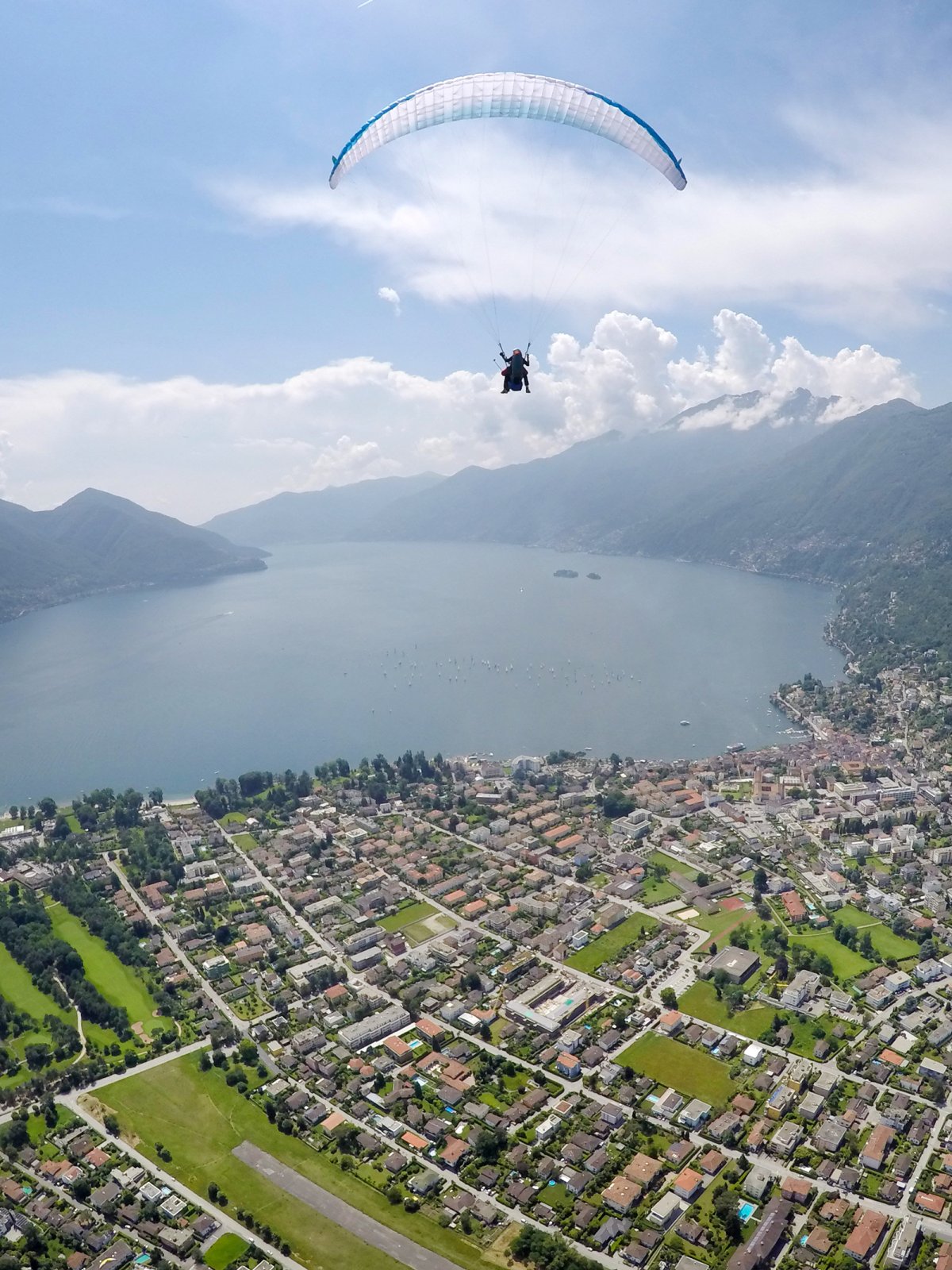 Paragliding with FlyTicino in Ascona Locarno