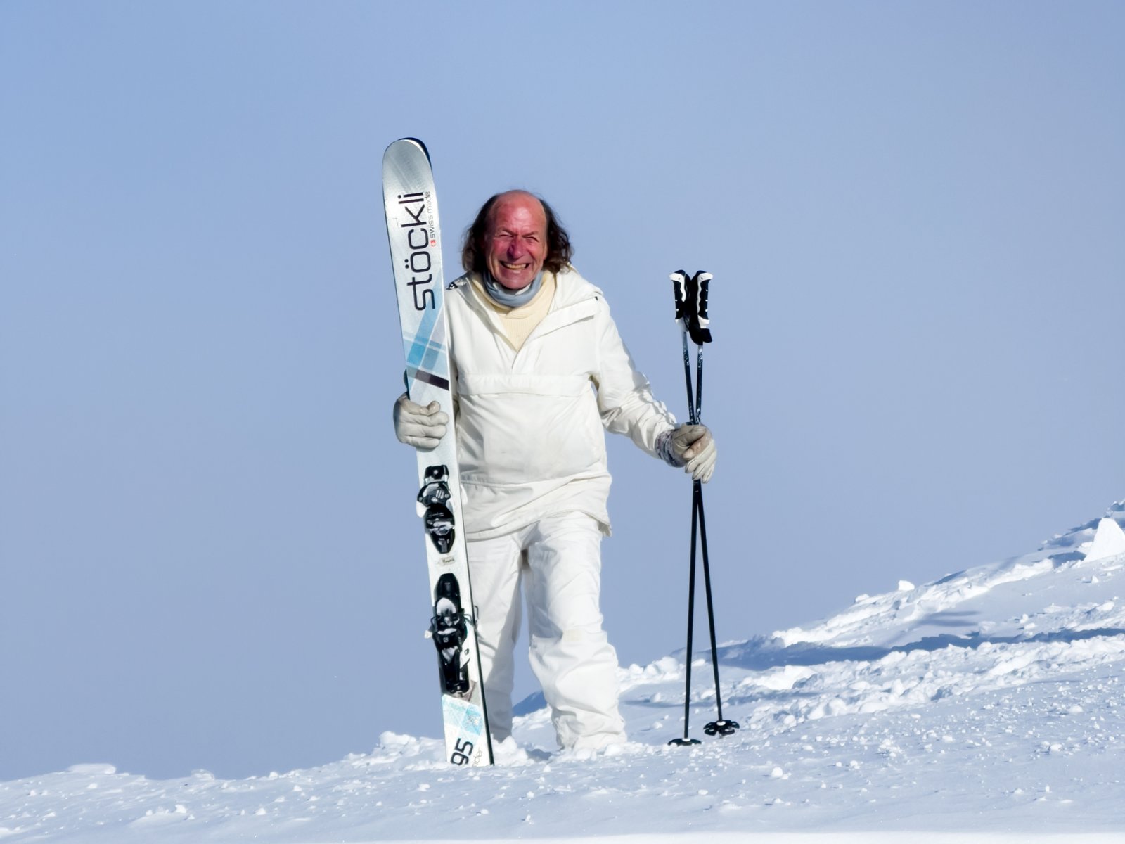 Freeride Skiing in Engelberg - Snowflake