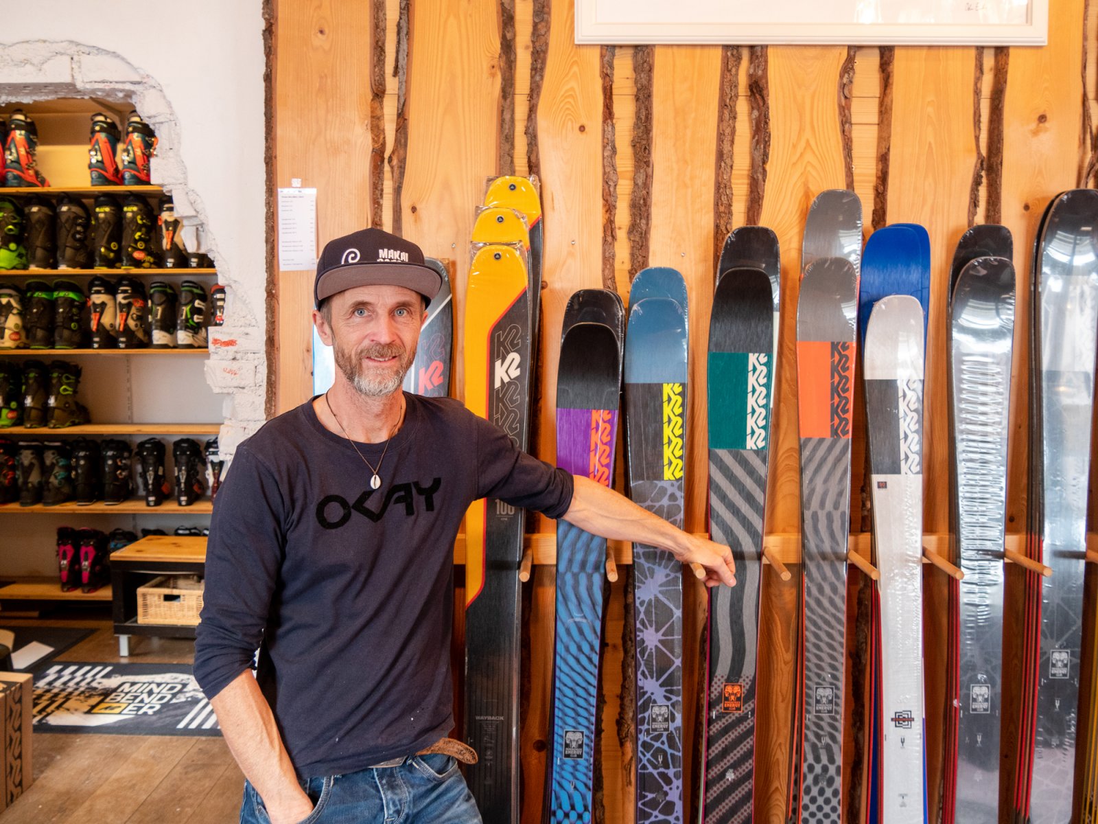 Freeride Skiing in Engelberg - Dani Friedly