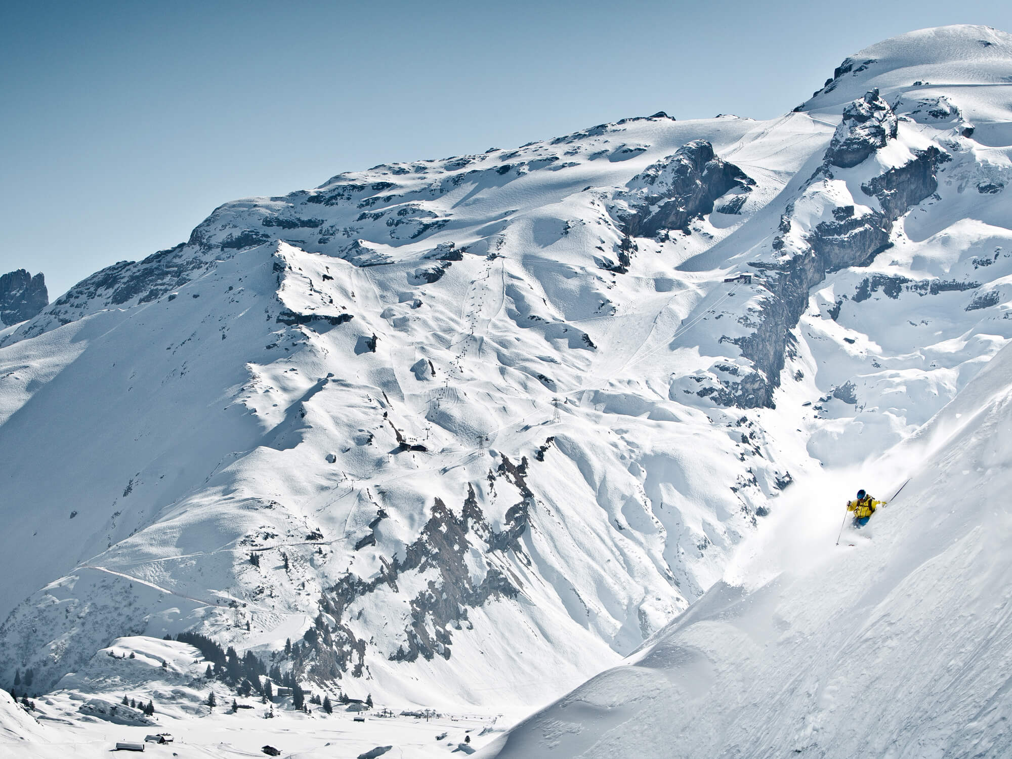 Freeride skiing in Engelberg how and where to try it Newly Swissed