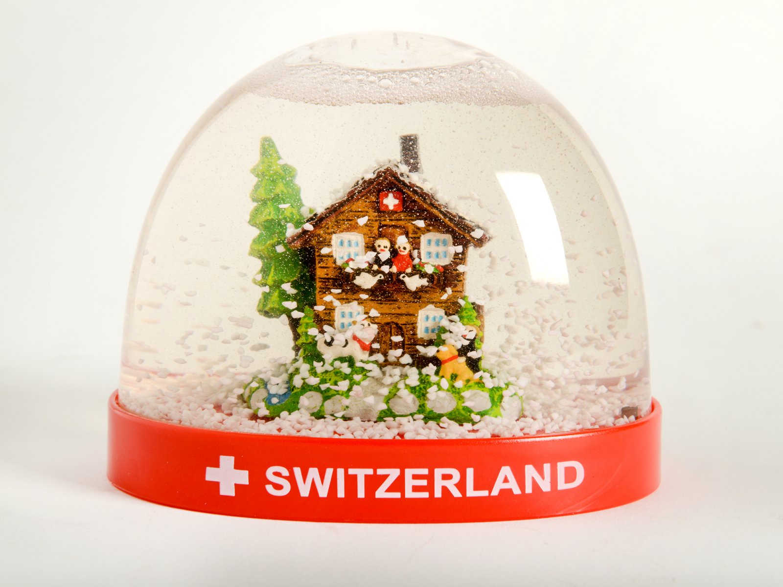 Souvenir Snow Globe of Switzerland