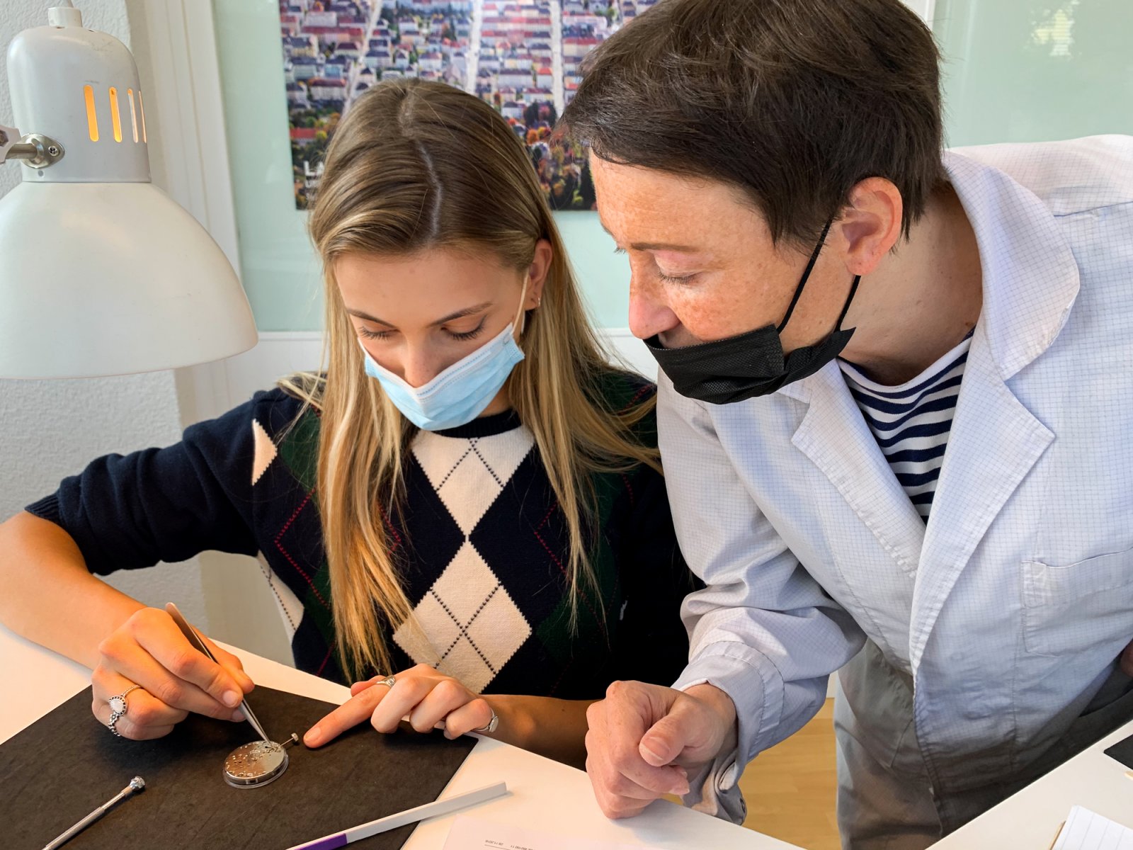 Olivia Wynkoop at Atelier Le Garde-Temps - Watchmaking in La Chaux de Fonds