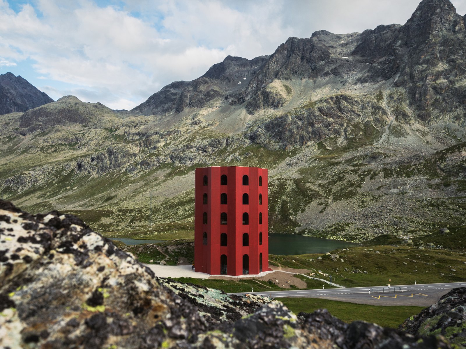 Open Doors Engadin - Der Rote Turm - Bowie Verschuuren