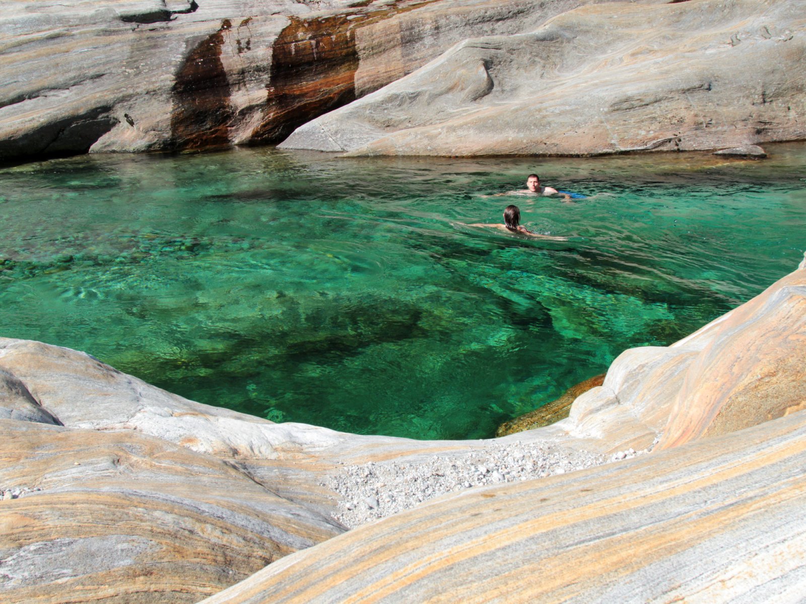 Wild Swimming in Ticino - Lavertezzo