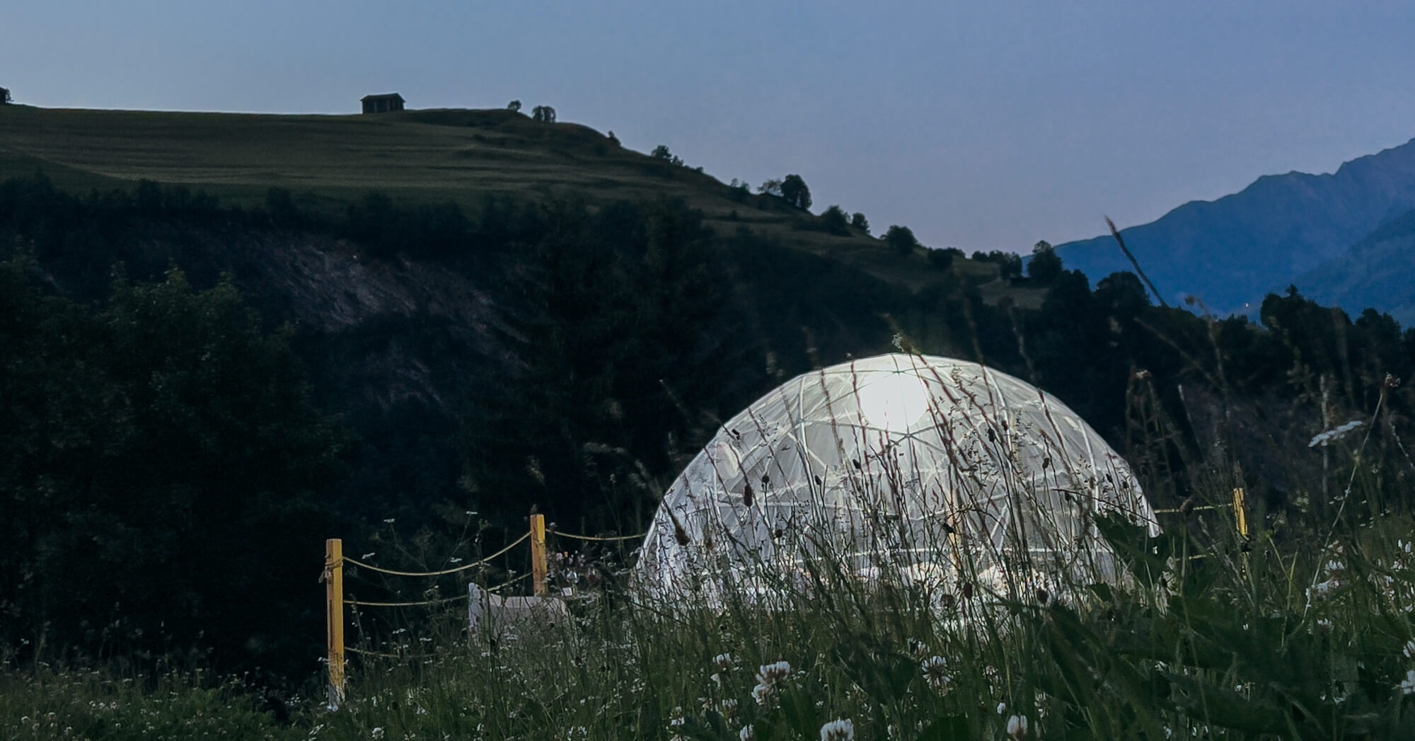 We slept under the stars at a bubble suite hotel - Newly Swissed Online  Magazine