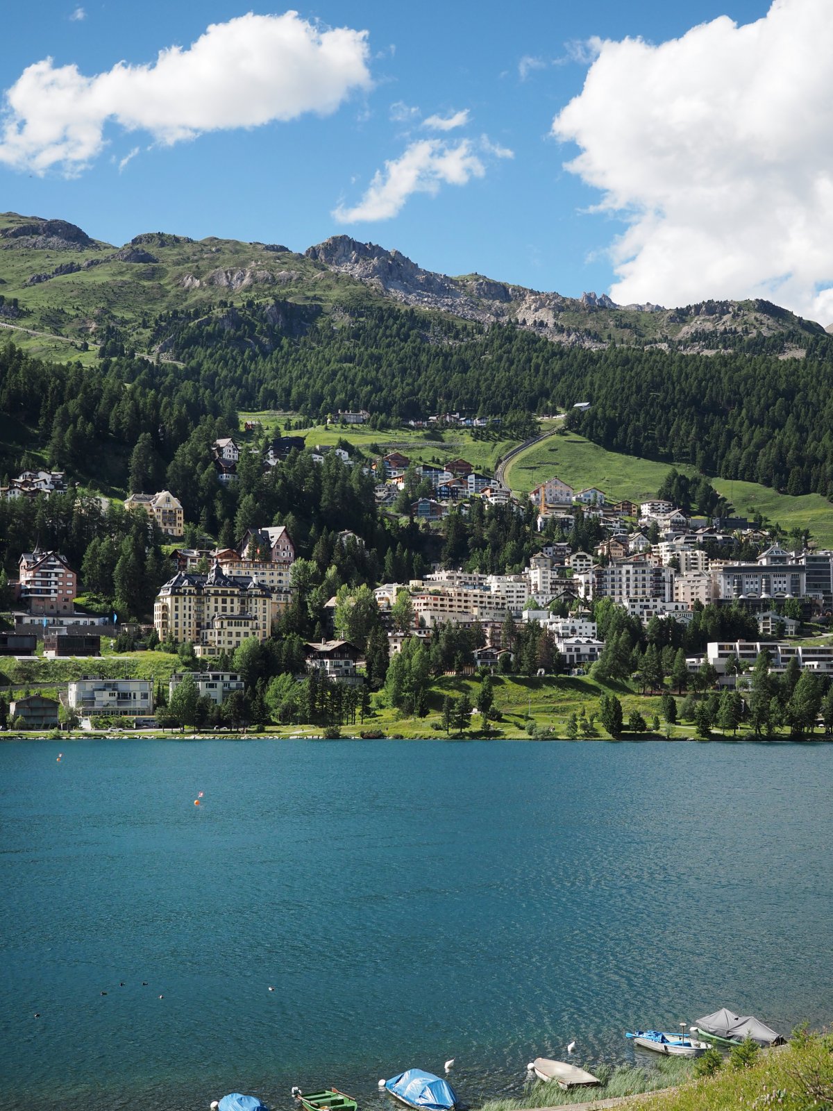 Lake St. Moritz during Summer 2022
