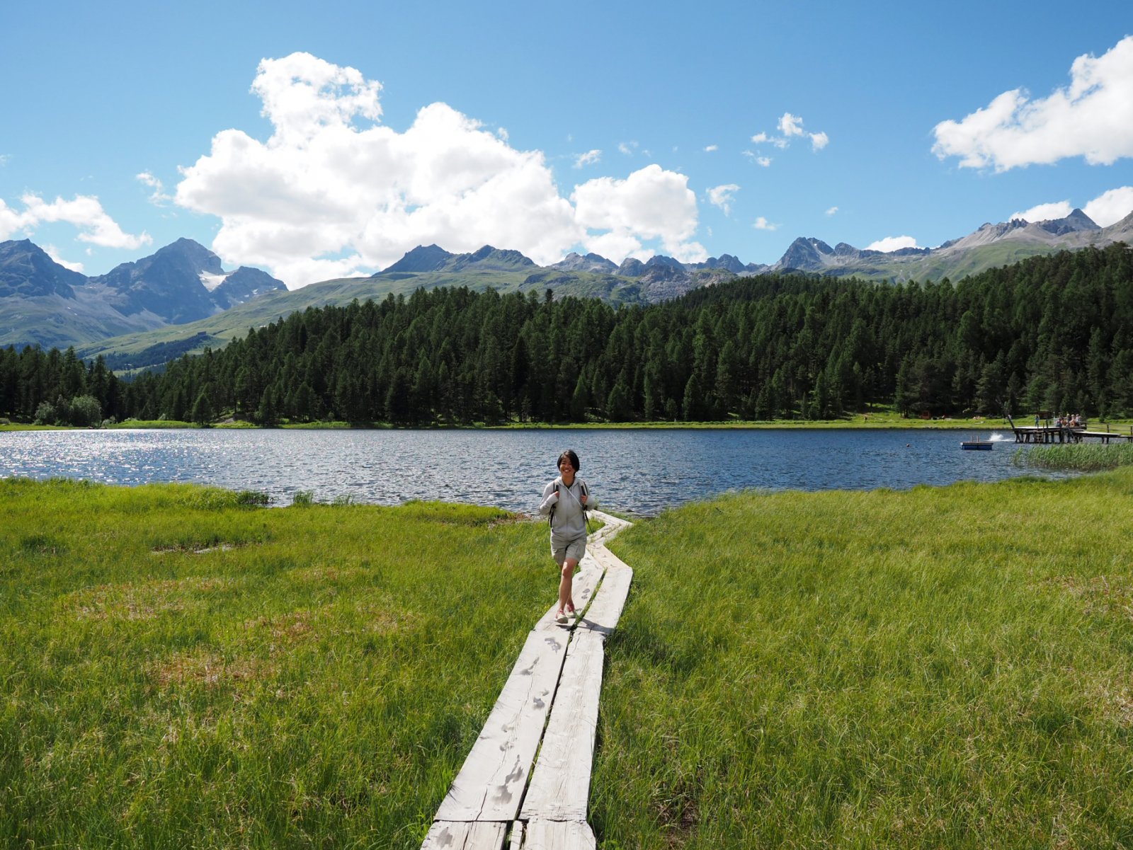 Lej da Staz near St. Moritz