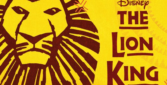 Poster of Disney's THE LION KING Musical in Zurich